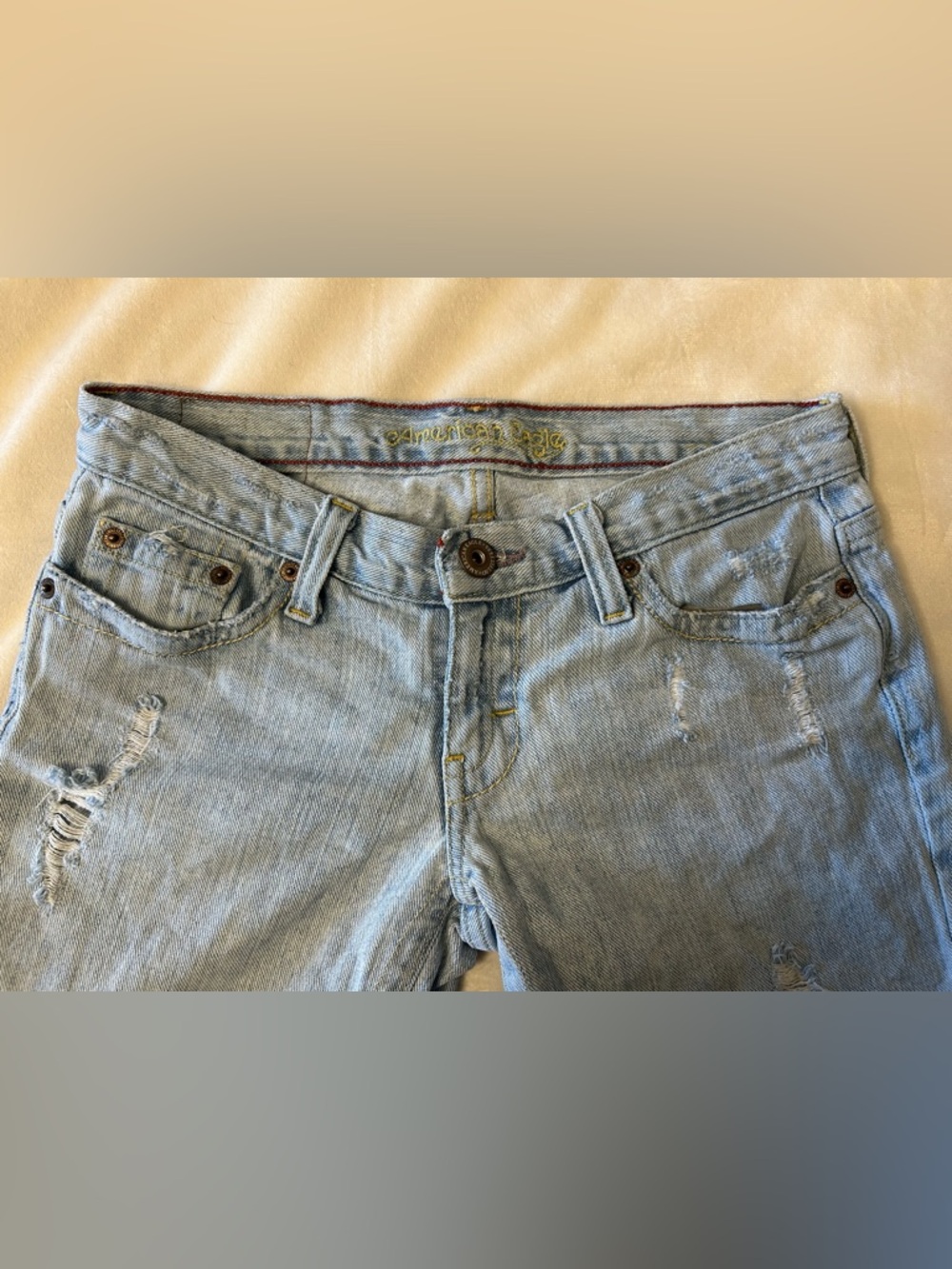 y2k american eagle shorts!